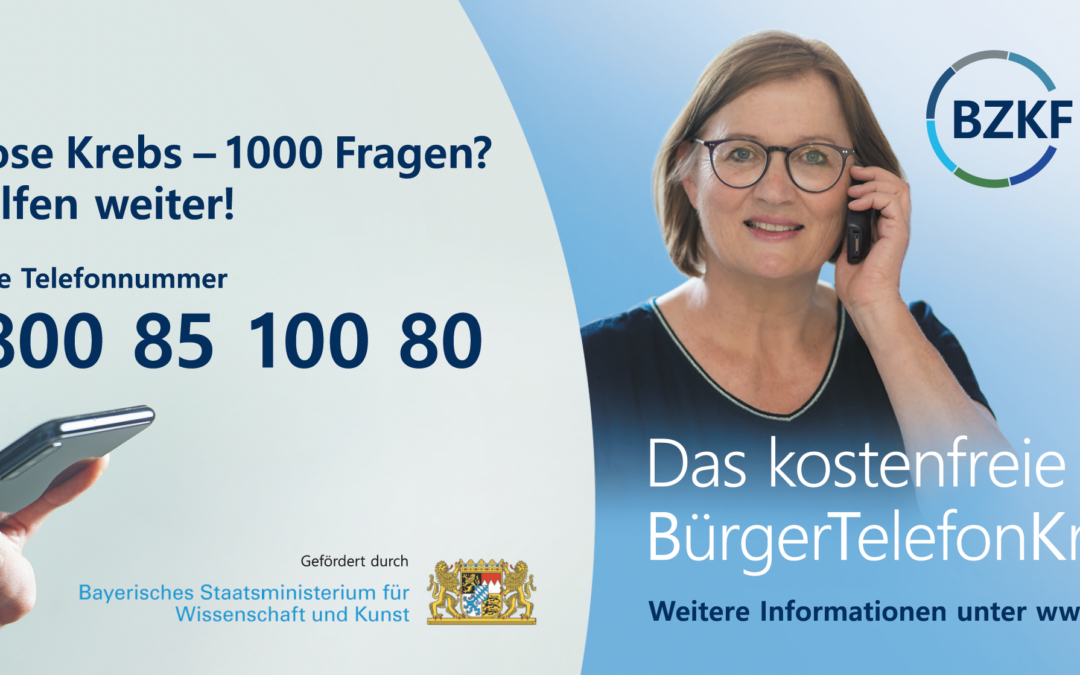 Zuhören und helfen – das BürgerTelefonKrebs