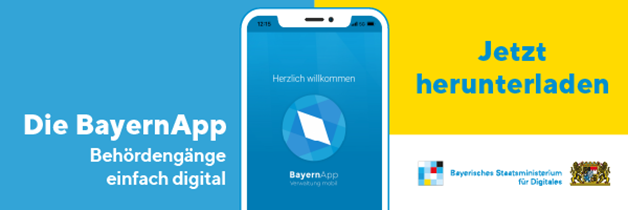 Mit der Bayern App Behördengänge einfach und bequem erledigen – Die VG Lalling ist dabei!