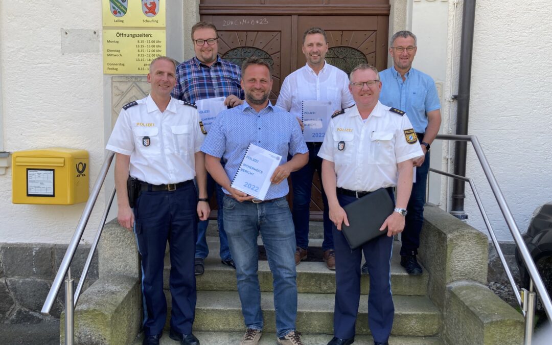 Sicherheitsgespräch mit der Polizei, Vorlage des Sicherheitsberichtes