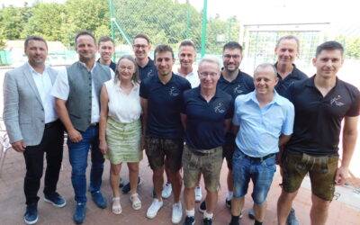 Tennisplatzsanierung in Lalling abgeschlossen – Feierstunde beim „TC Lallinger Winkel“ mit Dankesworten
