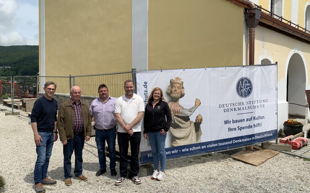 Kirchenrenovierung in Lalling schreitet voran – 20.000 € Spende der Deutschen Stiftung Denkmalschutz