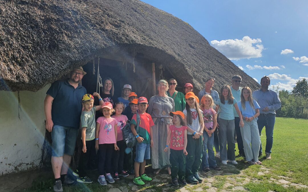 Beim Lallinger Ferienprogramm ins Keltendorf Gabreta