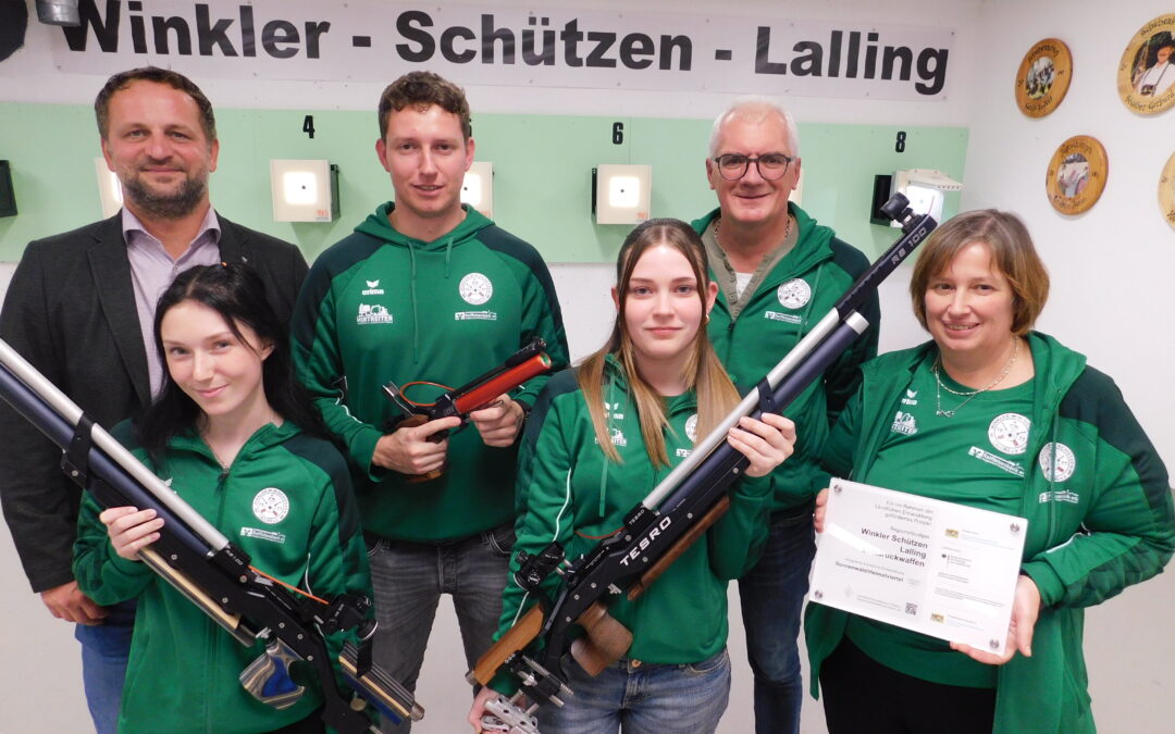 ILE Sonnenwald unterstützt die Winkler Schützen