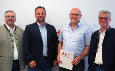 Fritz Lallinger für 75 Blutspenden geehrt